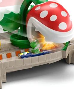 Alternative view of Hot Wheels Mario Kart Circuito Pistas Rampa Piraña + Yoshi