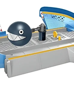 Alternative view of Hot Wheels Mario Kart Pista Chain Chomp Set Donkey Kong