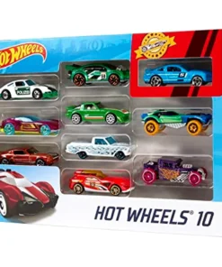 Pack de 10 autos aleatorios Hot Wheels
